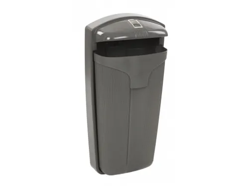 Afvalbak Cibeles 50 Liter Uv Bestendig grijs