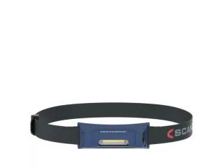 hoofdlamp,COB-led,20-200lumen,hoofdband,straalhoek 120/60 °,accu - 1