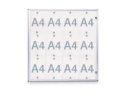 Vitrine Maulextraslim 12xa4 Aluminium