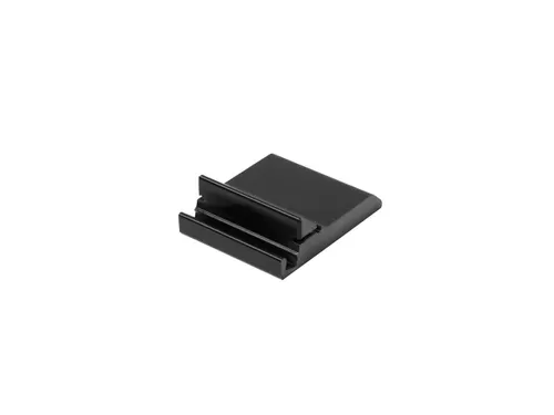 Verlichte Tafeldisplay LED Slide In A4 Zwart