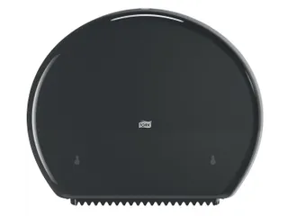 Tork 554008 T1 Jumbo Toiletpapier Dispenser Elevation Zwart - 3