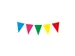 Party Flag PE Multi Colour
