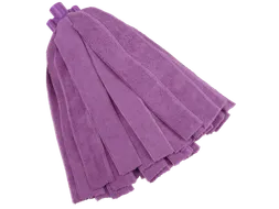 Vikan Microfibre draadmop microvezel stroken schroefdraad Paars