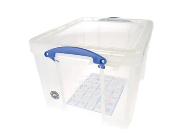 Cardboard Hangmappenkoffer 35 Liter transparant A4