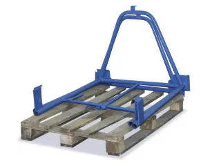Pallet-stapelbeugel 800x1200x800mm Belasting 1500kg Ral 5012 - 3