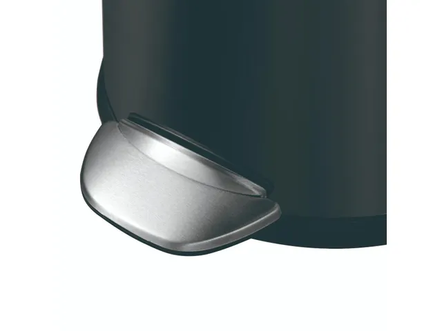 Pedaalemmer Belle Deluxe 3 Liter Zwart / Mat RVS