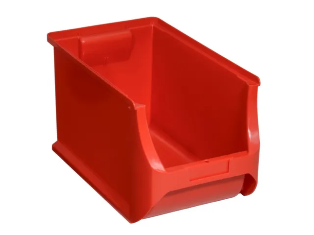 magazijnbak,HxBxD 200x205x355mm,PP,rood