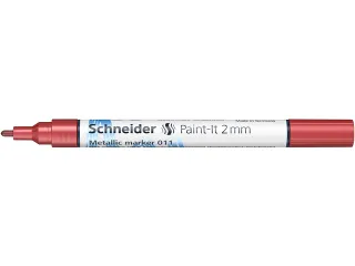 Metallic marker Schneider Paint-It 011 2mm rood metallic - 5