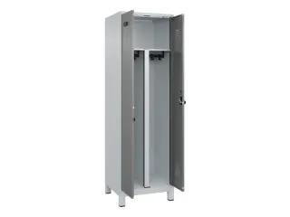 PBM-locker,HxBxD 1950x600x500mm,2vak,vak B 300mm,draaigrendel - 1