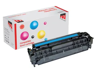 Tonercartridge Quantore alternatief tbv HP CE411A 305A blauw - 1