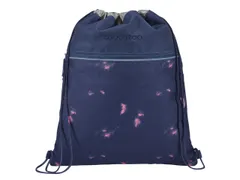 Gymtas Coocazoo Arctic Midnight reflecterend zakje met rits aan voorzi