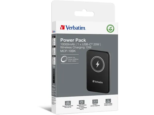 Charge'n'go Powerbank Zwart 10000 mAh