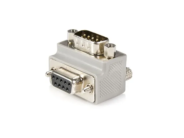 Adaptateur série DB9 vers DB9 à angle droit type 1 M/F
