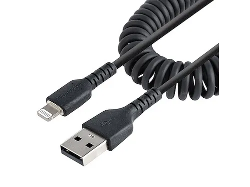 USB A naar Lightning Kabel 1 Meter Zwart, MFi Gecertificeerd, iPhone L