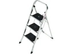 vouwtrapje,3treden m. antislipmatten,bordes H 690mm
