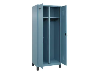 locker voor scheiding van kleding,HxBxD 1950x800x500mm,2vak - 1