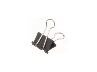 Papierklem MAUL 213 foldback 13mm capaciteit 4mm zwart - 2