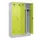 PBM-locker,HxBxD 1950x1200x500mm,4vak,vak B 300mm,draaigrendel