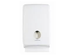 Aquarius U7024 handdoek dispenser Slimfold wit