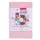 Notitieboek Bruynzeel A6 40vel glitter assorti set van 3 stuks