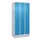 Z-garderobekast,HxBxD 1950x900x500mm,vak B 150/300mm,cil.-slot,sokkel