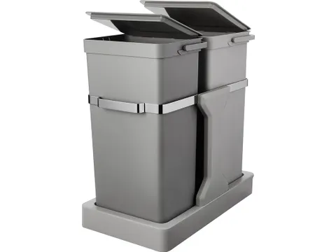 Deco Inbouwafvalemmer 15+20 Liter Eko