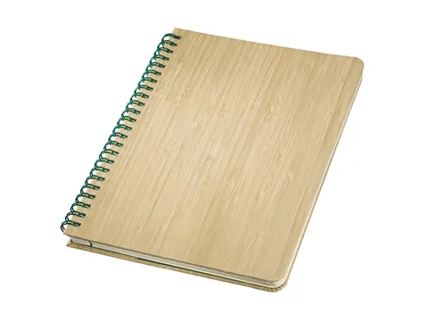 Notitieboek Conceptum Nature Edition Bamboo A5 spiraal punt-