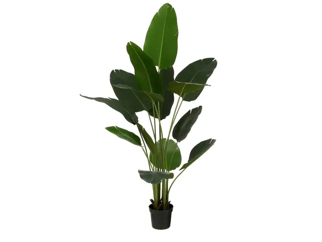 Kunstplant Mica Bananen boom in plastic pot 180x30cm