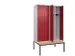 locker voor scheiding van kleding,HxBxD 2120x1200x815mm,4vak