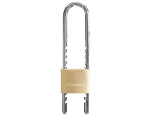 Hangslot MasterLock 1950EURDCC verstelbaar messing 50mm - 1
