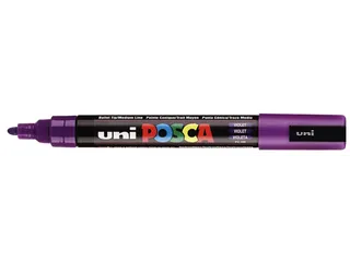 Verfstift Posca PC5M Medium Punt 1,8-2,5mm Paars - 1