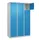 lockerkast,HxBxD 1850x1200x500mm,3x5vakken,vak B 400mm,cil.-slot