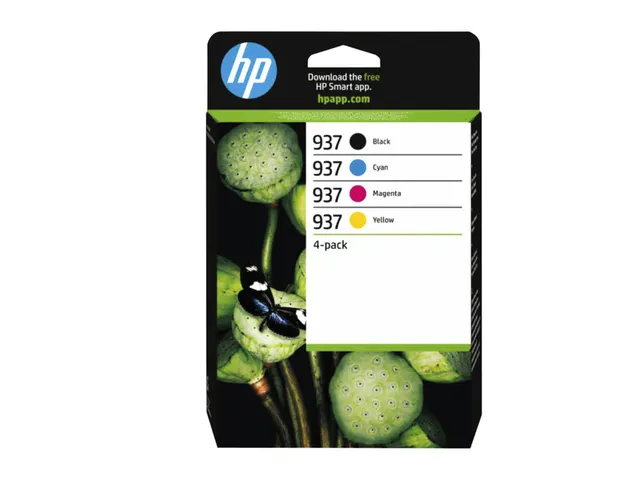 Inktcartridge HP 6C400NE 937 zwart + 3 kleuren