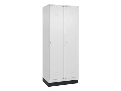 locker voor scheiding van kleding,HxBxD 1950x800x500mm,2vak