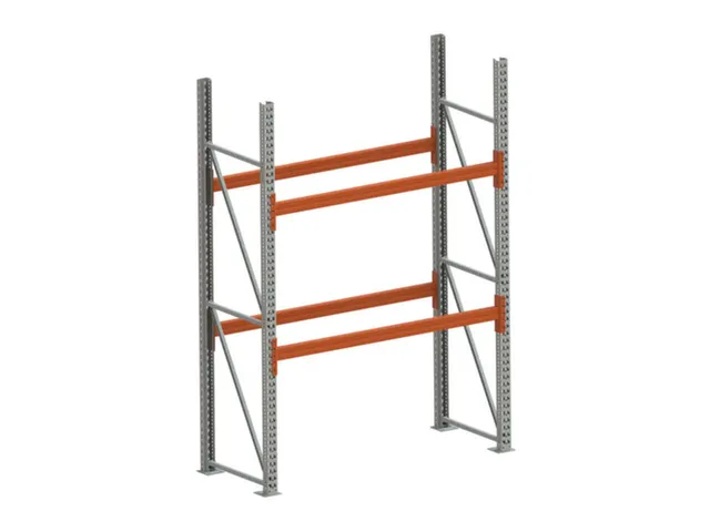 palletstelling,grondveld,HxBxD 2700x1825x800mm,2xtraversen