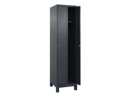 locker,HxBxD 1950x500x500mm,2vak,vak B 250mm,cil.-slot,voeten