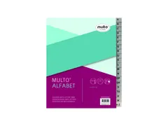 Tabbladen Multo 7052020 A5 17-Gaats Pp A-z Grijs