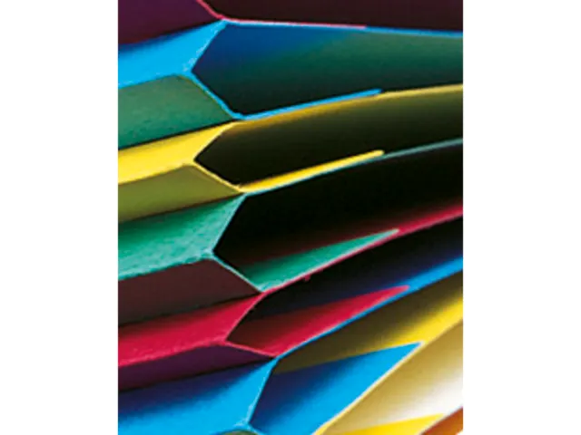 Sorteermap Harmonika vensters 6 vak ass