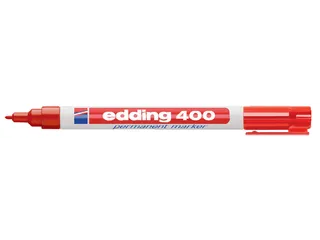 Viltstift edding 400 rond rood 1mm - 1