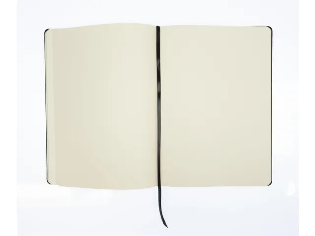 Carnet de croquis PU couverture rigide 80 feuilles A4 noir