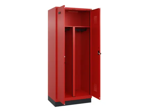 PBM-locker,HxBxD 1950x800x500mm,2vak,vak B 400mm,draaigrendel