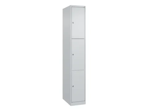lockerkast,HxBxD 1850x300x500mm,1x3vakken,vak B 300mm,cil.-slot