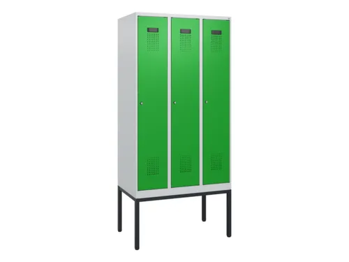 schoollocker,HxBxD 1950x900x500mm,3vak,vak B 300mm,cil.-slot