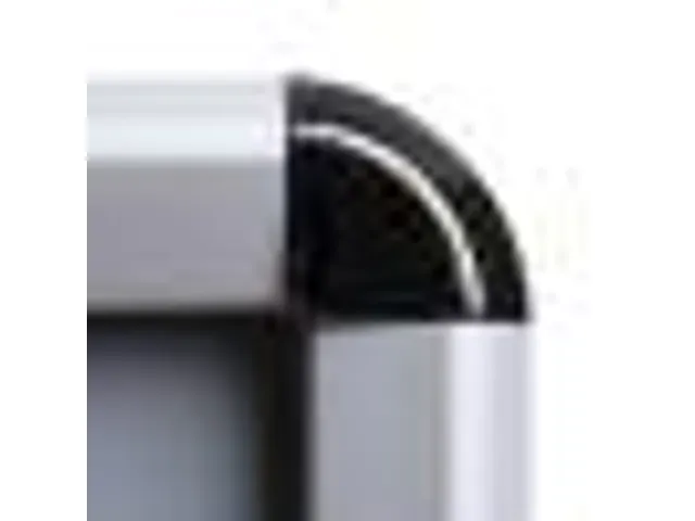 Porte-affiche sur pied avec cadre A4 Coins arrondis Double face