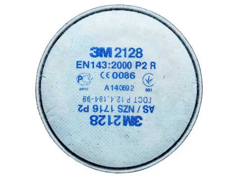 3M 2128 stoffilter, merkspecifieke bajonetaansluiting, per 10 paar