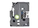 Labeltape Brother P-touch TZe-355 standaard 24mm wit op zwart