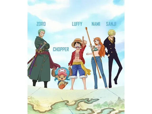 Rollerpen Pilot x One Piece FriXion Ball Plus M Assorti