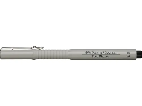 Tekenpen Faber Castell Ecco Pigment 0.3Mm Zwart