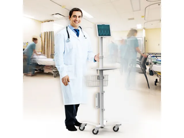 Compulocks Universeel iPad/Tablet Kiosk Medisch Verrijdbaar 7–13''