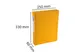 Klasseerdoos Scotten rug 60mm A4 geel